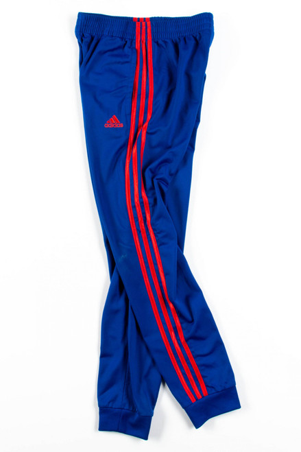 Blue & Red Adidas Track Pants (sz. L 14/16)