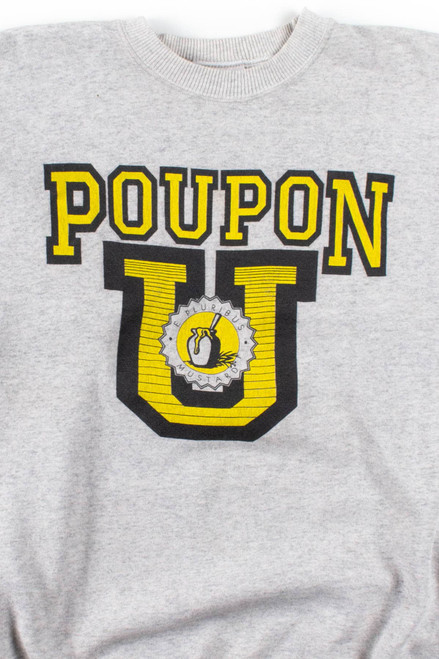Poupon University E Pluribus Mustard Sweatshirt