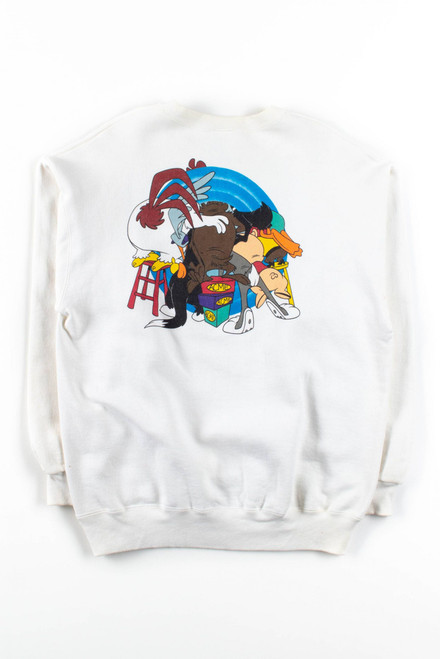 Laughing At Taz Looney Tunes Sweatshirt