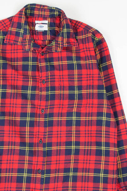 Red Old Navy Button Up Shirt 748