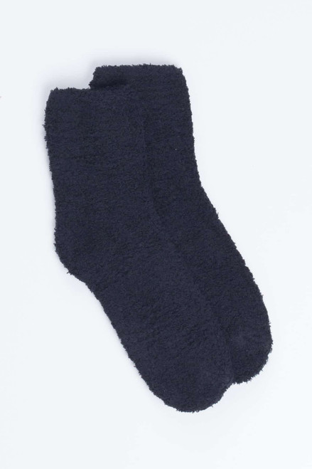 Black Fuzzy Socks