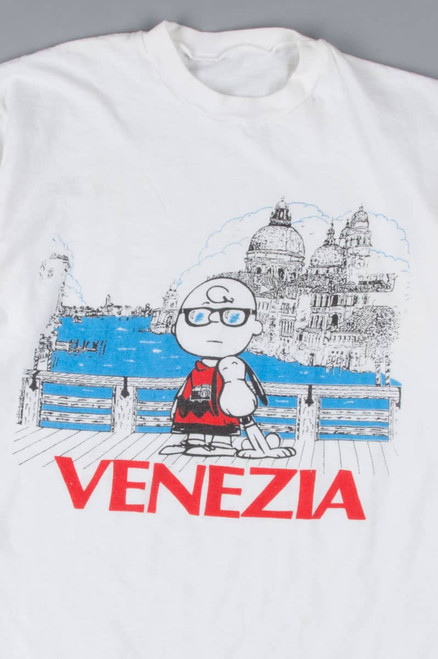 Charlie Brown Venezia Italy Souvenir T-Shirt