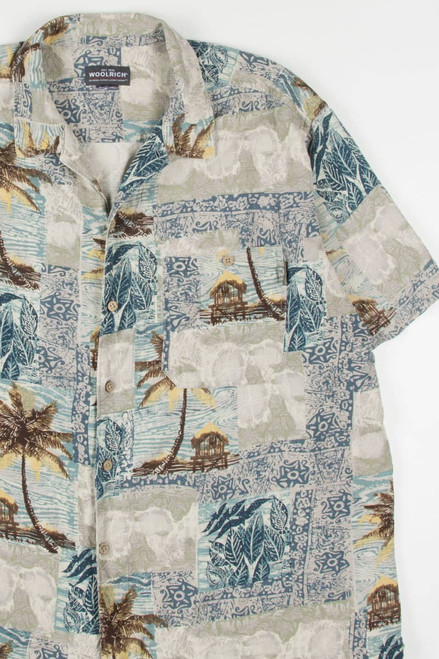 Patchwork Woolrich Hawaiian Shirt 1941
