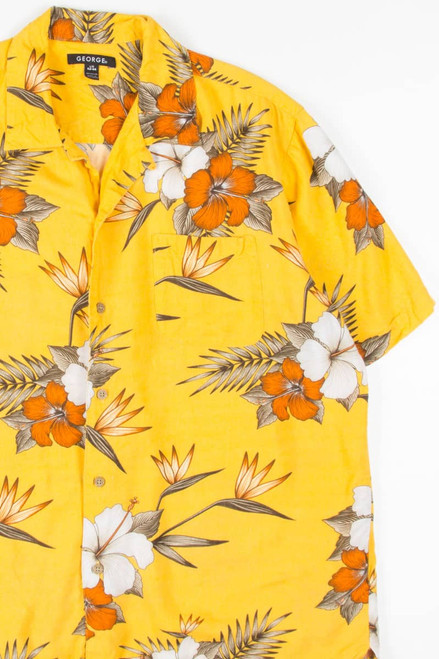 Golden Hibiscus Hawaiian Shirt 1904