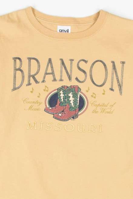 Branson Missouri Country Music Capital of the World Souvenir T-Shirt