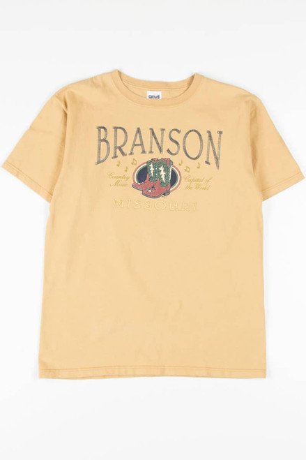 Branson Missouri Country Music Capital of the World Souvenir T-Shirt