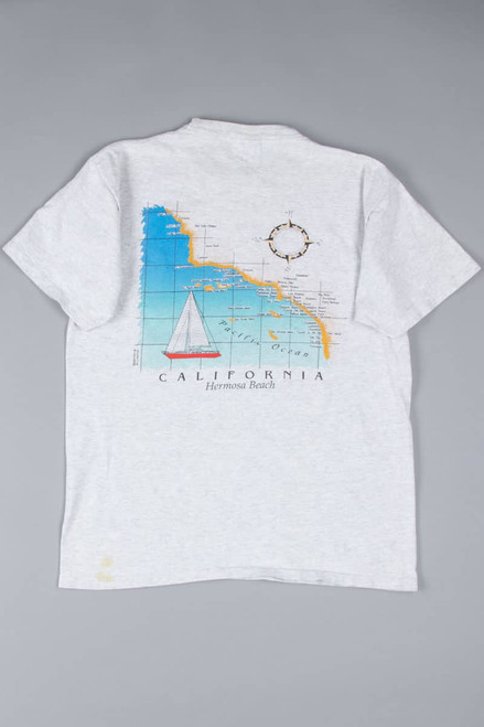 California Hermosa Beach Souvenir T-Shirt