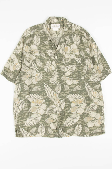 Olive Hawaiian Shirt 1927