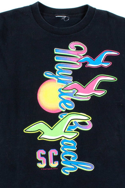 Myrtle Beach, SC Neon T-Shirt