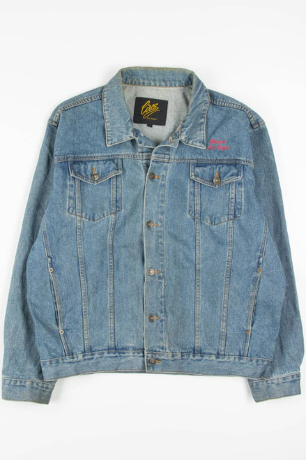 Vintage Riviera Hotel & Casino Embroidered Denim Jacket 1310