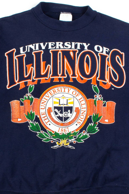 University Of Illinois Learning And Labor Sweatshirt