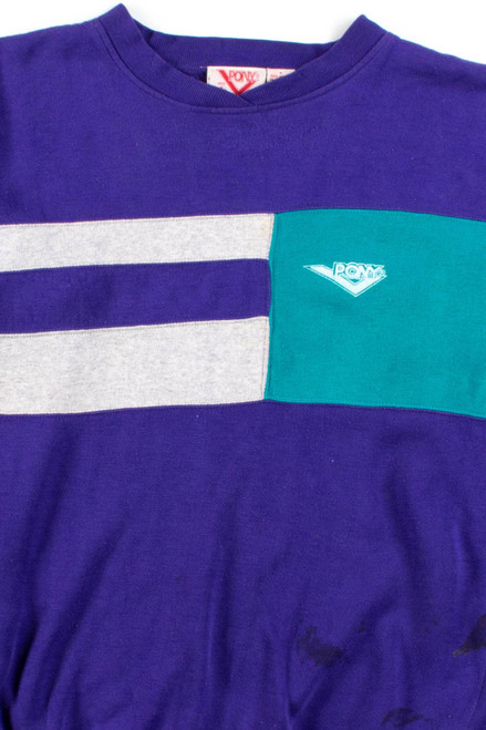Purple Pony Vintage Sweatshirt