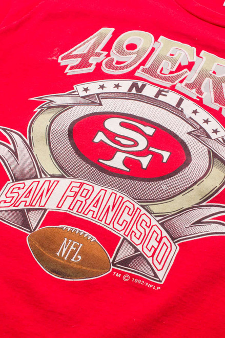 92' San Francisco 49ERS T-Shirt (Single Stitch)