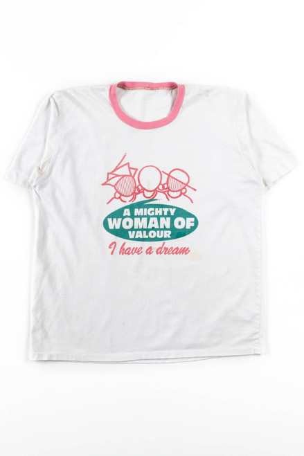 A Mighty Woman Of Valour Vintage T-Shirt