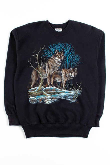 Two Wolves Forest Sweatshirt