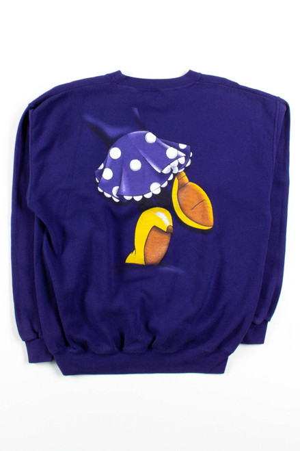 Vintage Minnie Mouse Front & Back Sweatshirt