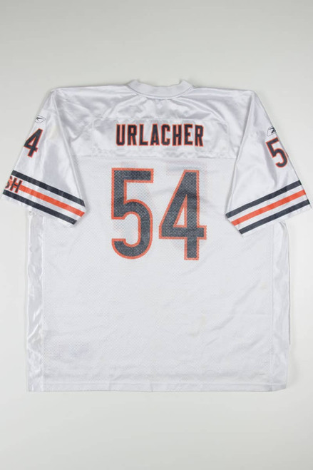 2005-06 CHICAGO BEARS URLACHER #54 REEBOK ON FIELD JERSEY (ALTERNATE) -  Classic American Sports