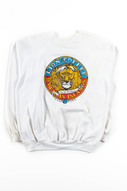 Drink Lion Coffee Sweatshirt