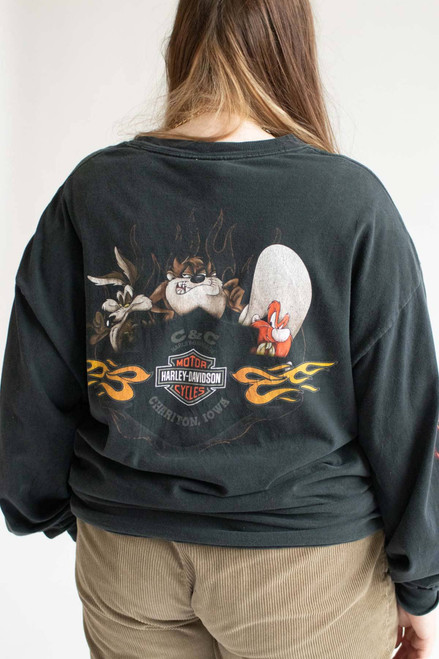 Looney Tunes Harley-Davidson Long Sleeve T-shirt