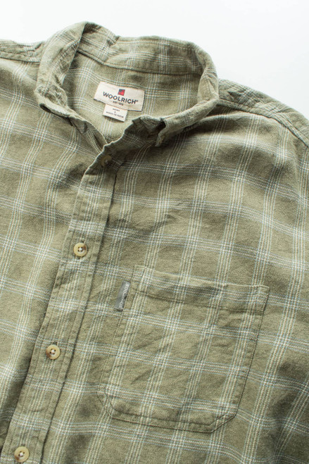 Cropped Woolrich Flannel Shirt (2000s)