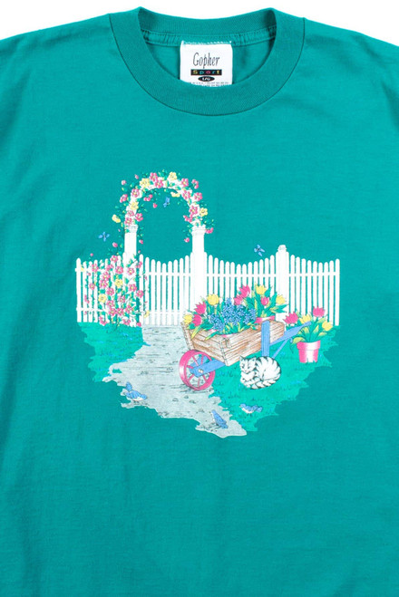 Peaceful Picket Fence Vintage T-Shirt