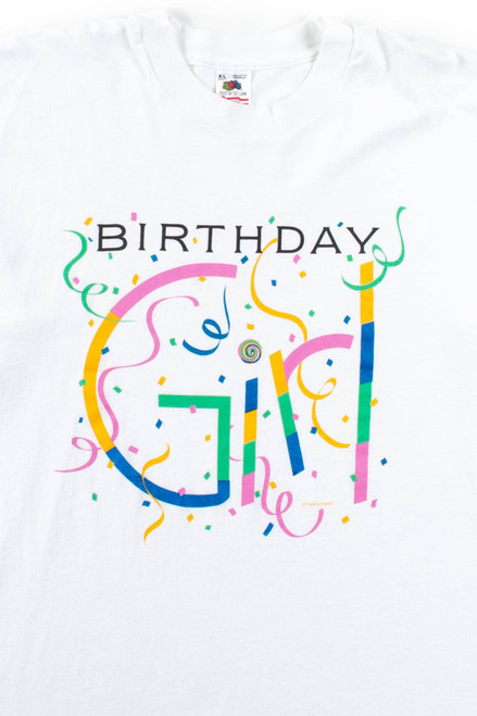 Vintage Birthday Girl T-Shirt