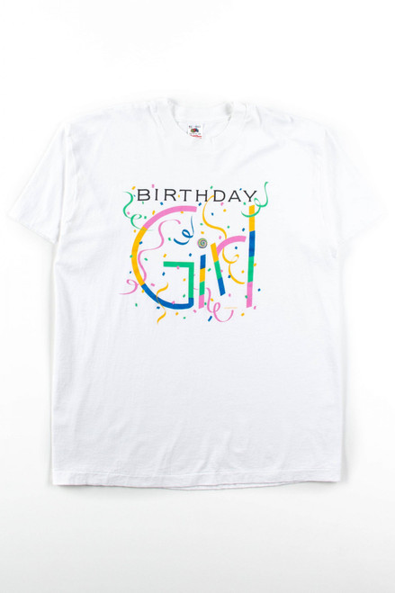 Vintage Birthday Girl T-Shirt