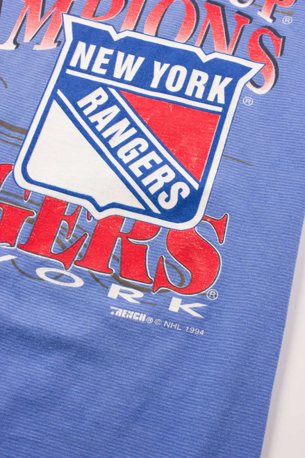 94' NY Rangers Stanley Cup T-Shirt (Single Stitch)