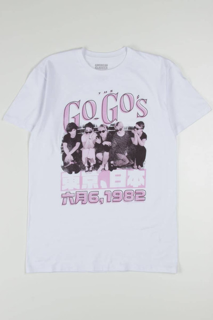 The Go-Go's Japan 1982 T-Shirt