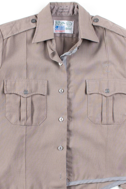 Vintage National Parks Service Uniform Shirt