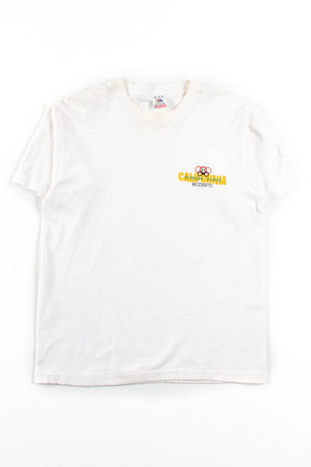 Vintage Modesto Summer Games Embroidered T-Shirt (1995)