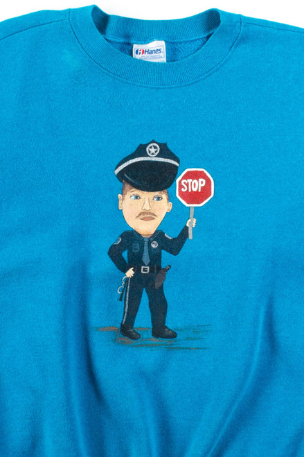 Vintage Stop Cop Sweatshirt (1980s)