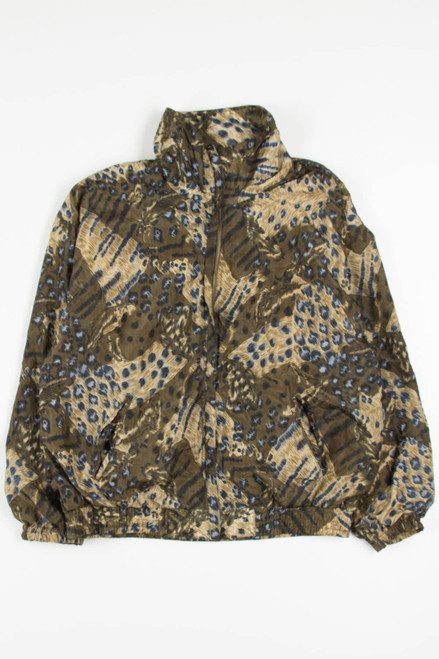 Vintage Animal Print 90s Jacket 19485