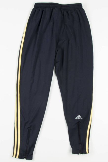 Adidas Yellow 3 Stripe Track Pants (sz. M)