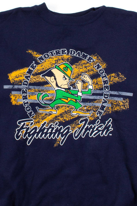 Vintage Notre Dame Fighting Irish Sweatshirt