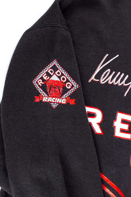 Vintage Kenny Wallace Red Dog Racing Sweatshirt (1990s)