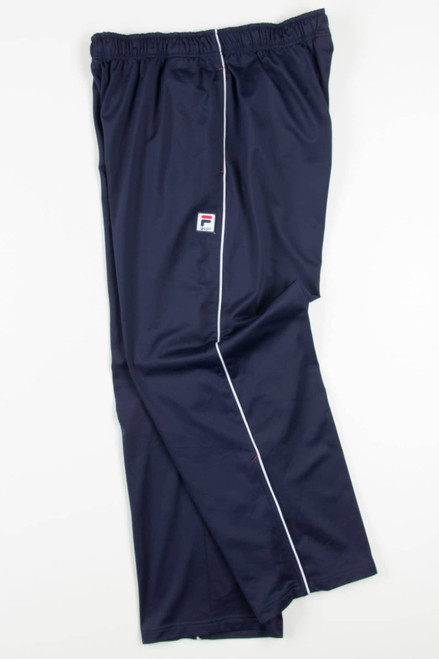 Navy Fila Track Pants (Sz. XL)