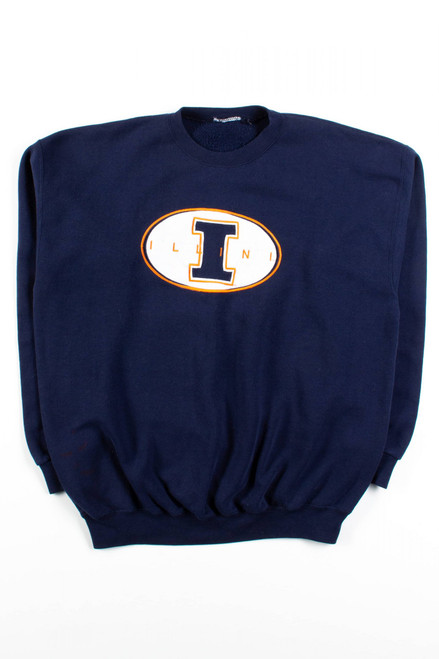 Illinois Illini Embroidered Sweatshirt