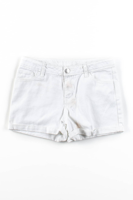 Vintage Cuffed Low Rise Denim Short