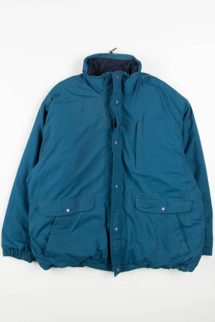 Vintage Teal Patagonia Winter Coat