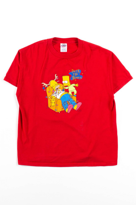 Simpsons Deck The Homer T-Shirt