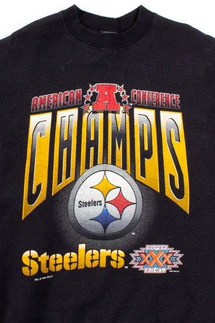 Vintage Pittsburgh Steelers AFC Champs Sweatshirt (1996)