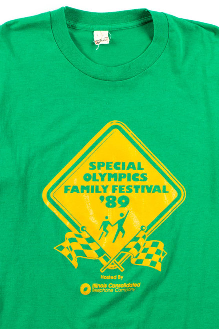 Vintage Special Olympics Family Festival T-Shirt (1989)