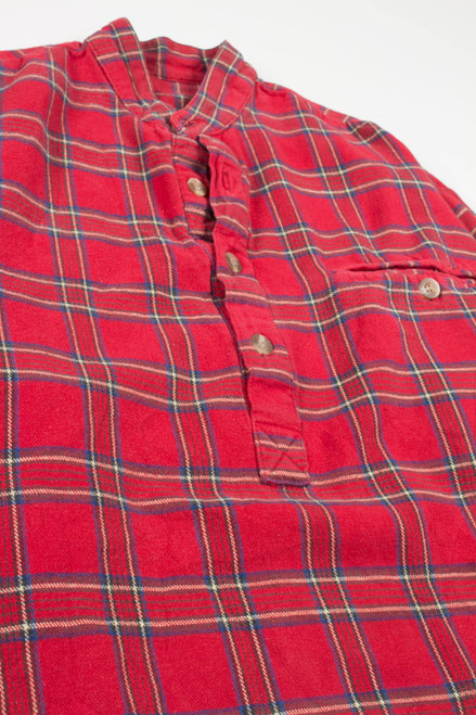 Vintage Pullover Flannel Shirt 3467