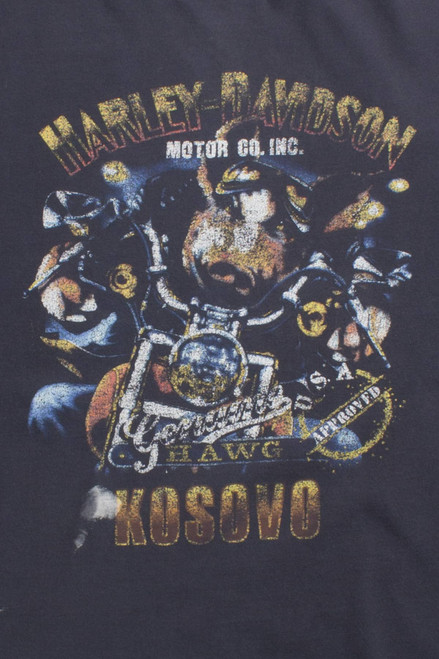 Kosovo Harley Davidson T-Shirt