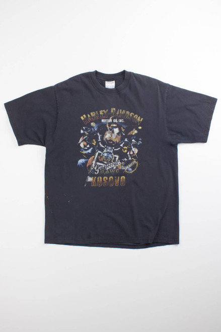 Kosovo Harley Davidson T-Shirt