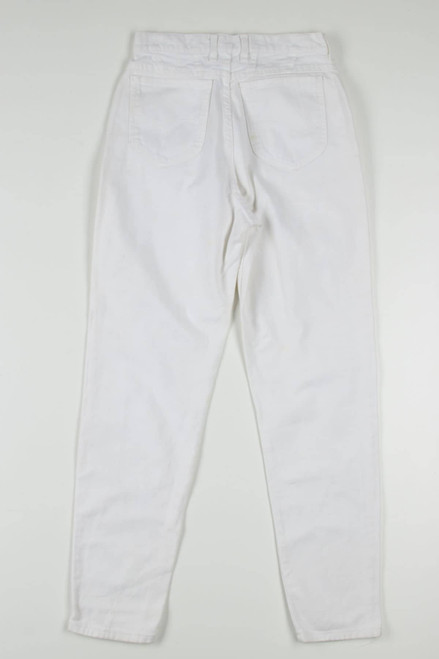 Vintage White Lee Denim Jean 709 (sz. 10 Med)