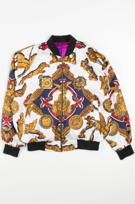 Reversible Picasso & Baroque Bomber Jacket 19554