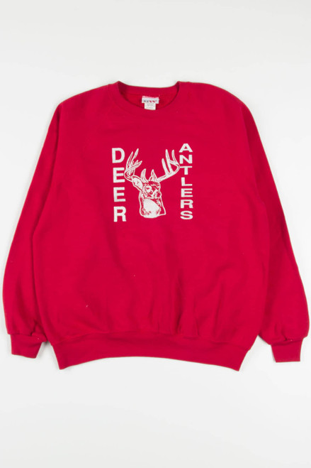 Vintage Deer Antlers Sweatshirt