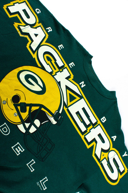 Vintage Green Bay Packers Spellout Sweatshirt (1997)